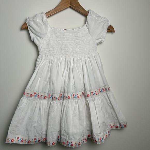Rachel Zoe Dress Girls Small 6 Smocked Bohemian Mommy and Me CHILD DRESS ONLY - Picture 1 of 7